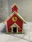 Vintage 1971 Fisher Price Little People Play Family School House, No Accessories