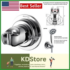 Elegant Vertical Mount Shower Head Holder with Suction Cup   Easy Installation