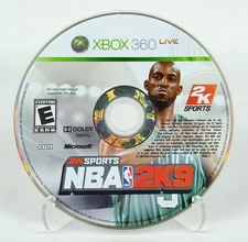 NBA 2K9 (Microsoft Xbox 360, 2008) DISC ONLY Free Shipping
