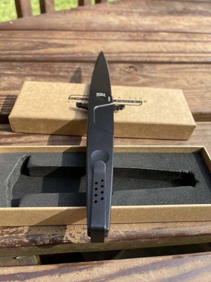 Cuchillo de bolsillo Extrema Ratio BD4 Lucky Stiletto Dagger bruñido N690 Foto 2 de 4