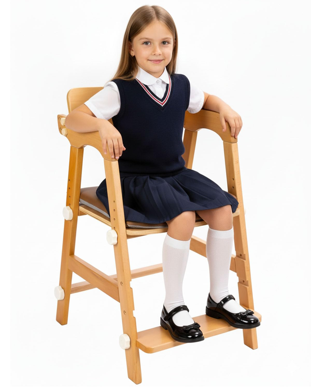 For Toddlers, Kids Restaurant High Chair Wood For Dining And S