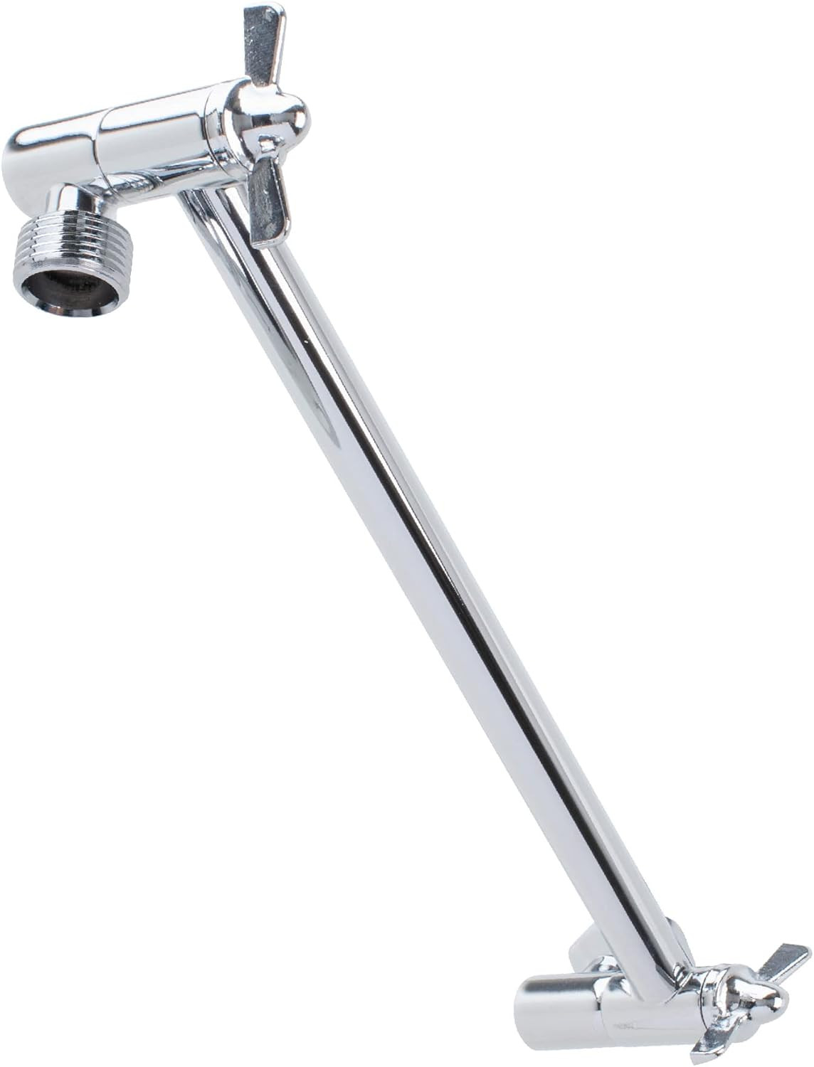 Extension Arm By , Adjustable 10 Inch Showerhead Extender, Solid Bra