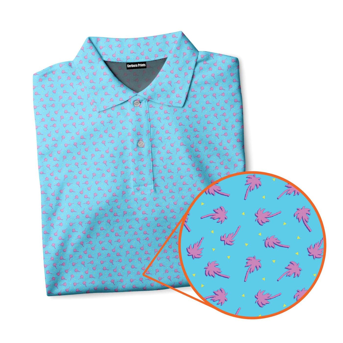 Breezy Swing Mastering Golf Polo Shirt Men's Performance Golf Shirt Breathable
