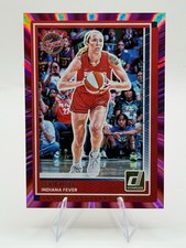 LEXIE HULL 2025 Panini Donruss WNBA #85 Pink Laser 16/25 - Indiana Fever🏀🔥