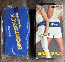 Sony SPORTSPACK Walkman Waist Belt LC-WMSP U NOS Vintage 80s 90s Collector