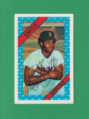 REGGIE SMITH 1972 Kellogg's #35 Boston Red Sox MLB 3D Card Near Mint No Cracks*
