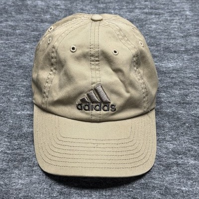 Adidas Baseball Cap Dad Hat Men's Adjustable Khaki Tan Climalite Performance