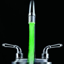 LED Faucet Light Tap Nozzle RGB 7 Colors Change Blinking Faucet Aerator Water S