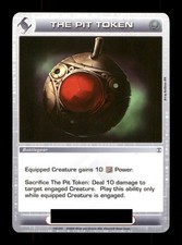 The Pit Token 146/222 Battlegear Chaotic 2008 4Kids Trading Card TCG CCG