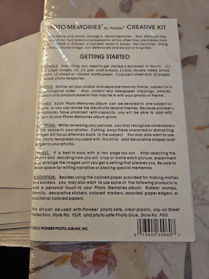 Pioneer photo album scrap Book 100 Pages 14" X 12" - Image 3 of 4