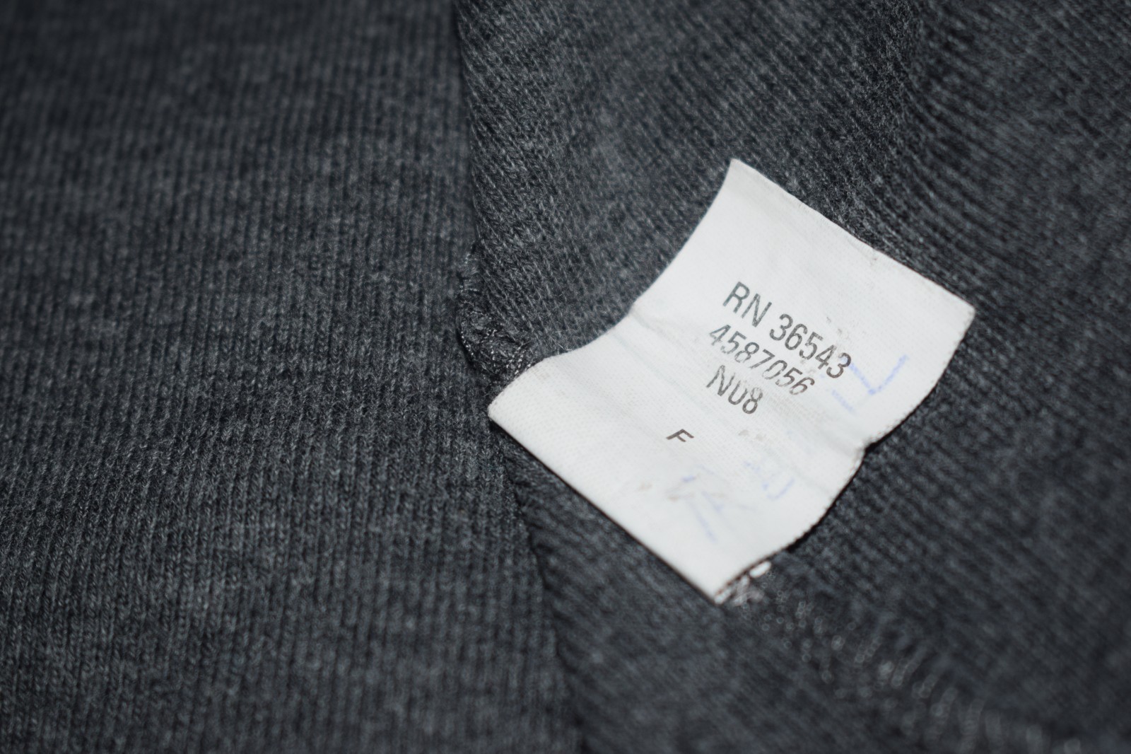 Izod gray two button collared pullover mens cotto… - image 10