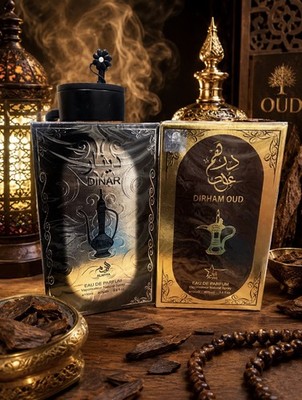 Dirham Oud Edp  by Ard Al Zaafaran and Alafia Dinar perfume Set