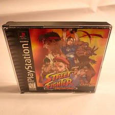 Capcom Street Fighter Collection PS1 2-Disc Fighting Compilation No Manual