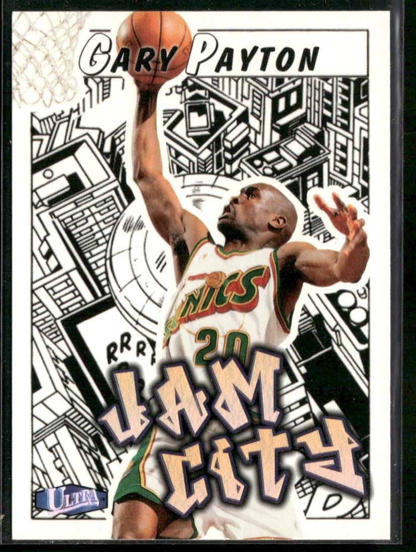 1997-98 Ultra #13 JC Gary Payton Jam City