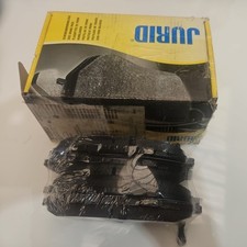 JURID 572393J Brake pad set with acoustic wear warning for acura honda FRONT