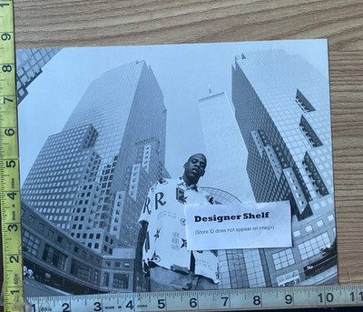 Jay Z Outdoor City Building 1995 Scene Book Photograph