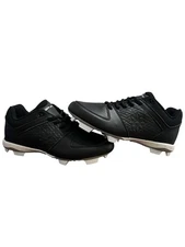 Ringor Rip-It Women’s Diamond Softball Molded Cleats Size 10 BLACK/WHITE