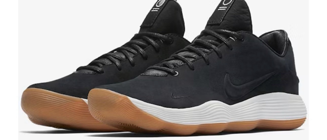 Nike Hyperdunk 2017 Premium Low Black White Gum Size 12 Bask