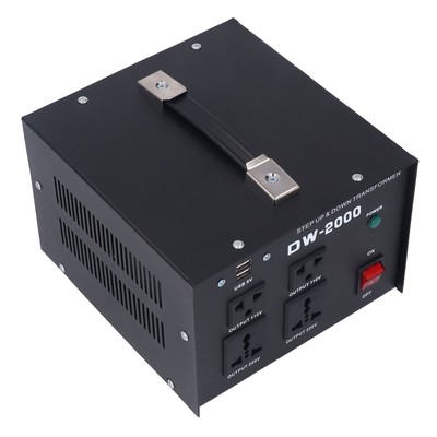 Voltage Transformer Boost Step Up Power Converter 2000W Adjustable AC^