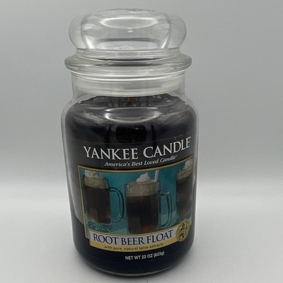 Yankee Candle Root Beer Float Large Jar Scented Single Wick Candle 22 oz NEW