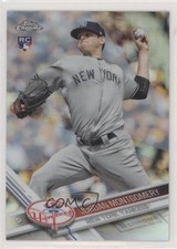 2017 Topps Chrome Refractor Jordan Montgomery #24 8k4