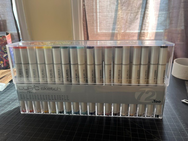 Copic Sketch Basic 72 Color Set