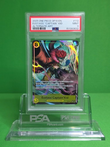 Eustass"Captain"Kid (Parallel) graded PSA 9 for sale on eBay