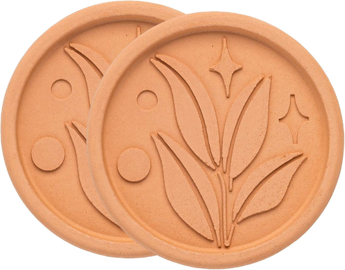 Brown Sugar Saver and Softener Disc with Elegant Leaf Design, Multiple Uses for