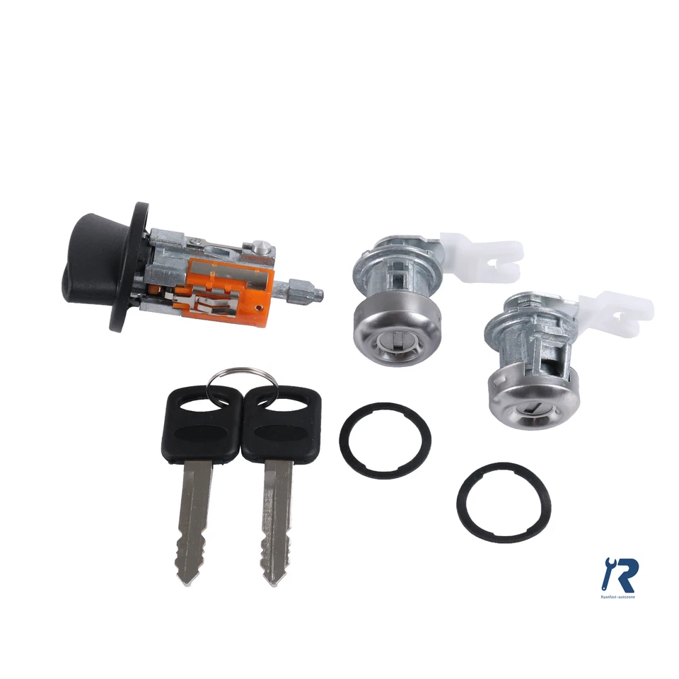Cilindro de bloqueo de interruptor de encendido (2 llaves) apto para Lincoln Ford LC6177 DL5885 597638 Foto 2 de 4