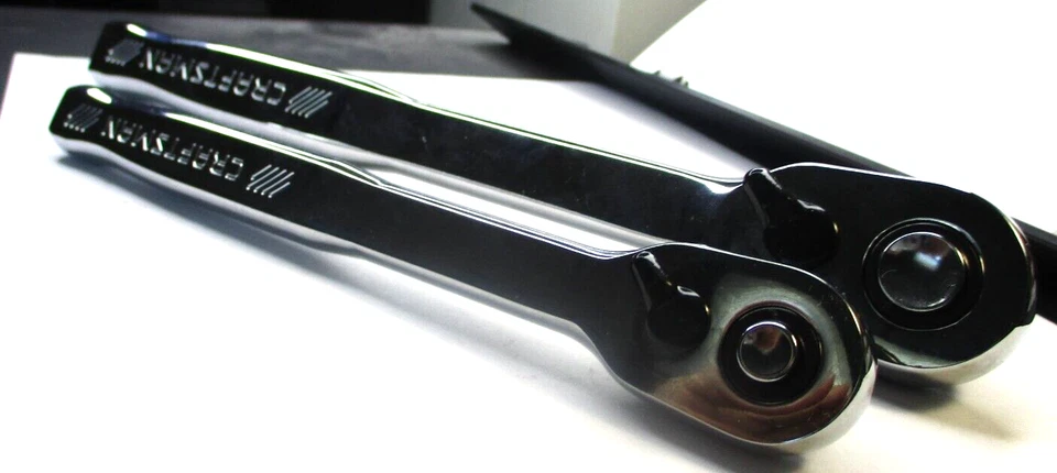 Набор из 2 зубчатых трещоток Craftsman CMMT99442 3/8 дюйма CMMT99431 1/2 дюйма Dr Mini 72 - Изображение 2 из 3