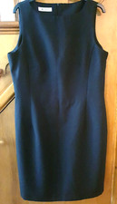 NL Collection - Sleeveless Back Split & Zip - Little Black Dress - Size 16 - VGC