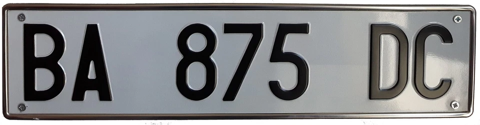 Support de plaque d'immatriculation cadre arrière associé en acier inoxydable... - Image 4 of 4