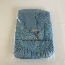 Only Necessities Blue NIGHTGOWN CALF SLEEVELESS BABYDOLL 14/16 M