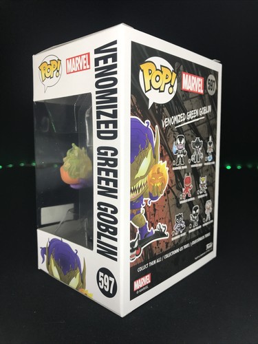FUNKO POP MARVEL Venom GOBLIN VERDE VENOMIZADO #597 Hot Topic EXCLUSIVO - Imagen 4 de 12