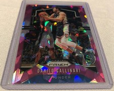 2019-20 Prizm Basketball Danilo Gallinari OKC Thunder Pink Cracked Ice Prizm 123