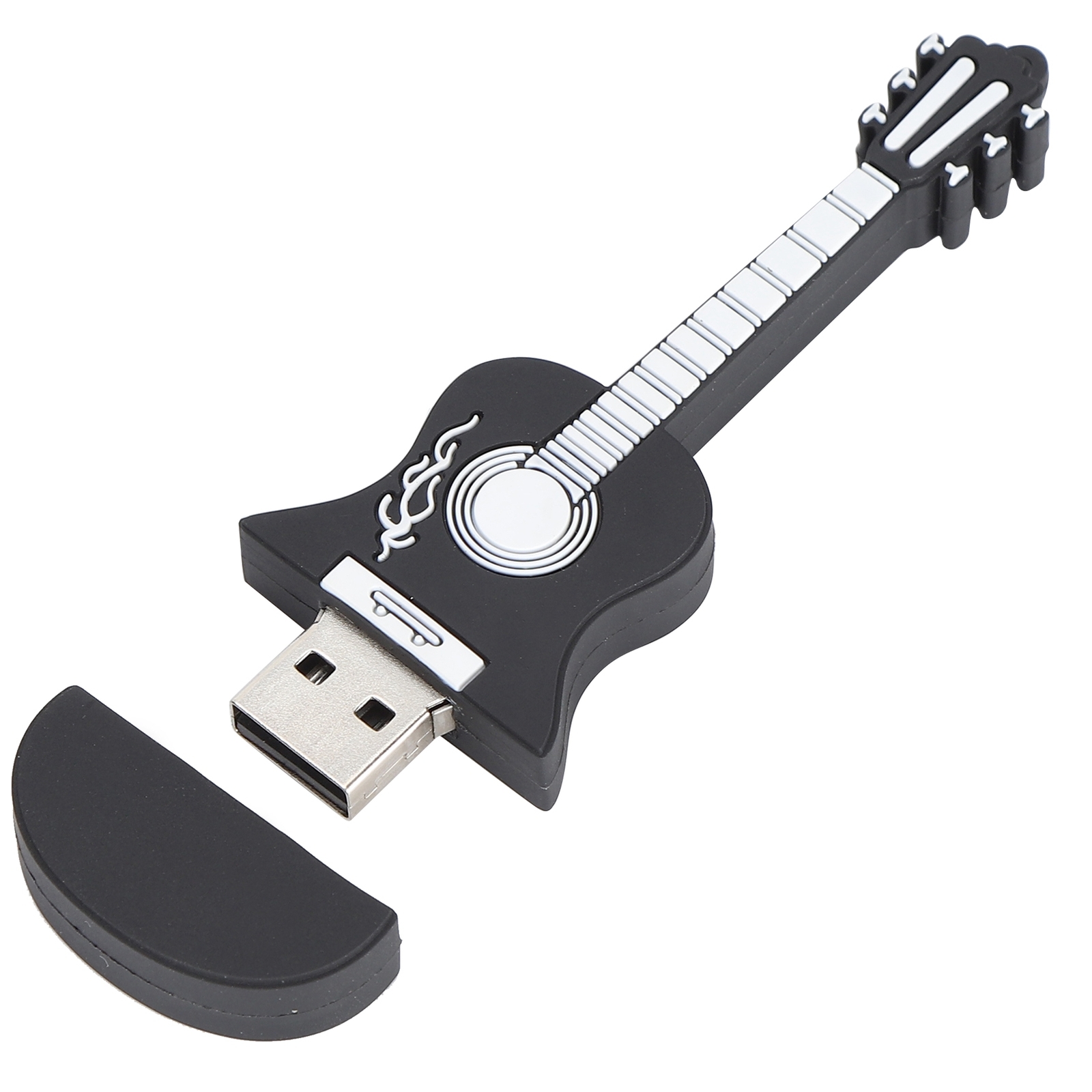 Cartoon Guitar USB Flash Drive Portable Storage for Laptop-image