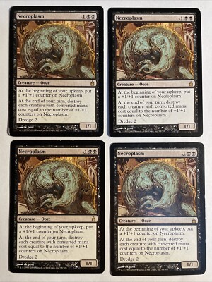 4x Mtg Ravnica City Of Guilds Necroplasm PL/EX Magic The Gathering