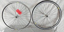 Alexrims AT450 700c Road Bike Wheel Set 130/100 32S Black 10 Speed USA Shipper:)