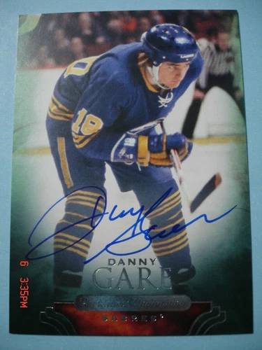 11-12 Upper Deck (Parkhurst Champions) "Authentic" Autographs # 87 Danny Gare!