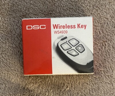 DSC WS4939 4-Button Wireless Keyfob Remote Key Fob '' New & Complete ''