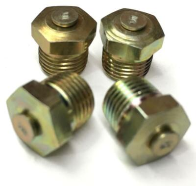#ad MERITOR PN# 1898 Q 771 AIR DISC BRAKE PRESSURE RELIEF FITTINGS 4PK $26.79