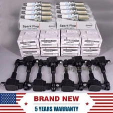 8Pack Ignition Coil UF510 & NGK Iridium Spark Plug For 2004-07 Nissan Titan 5.6L