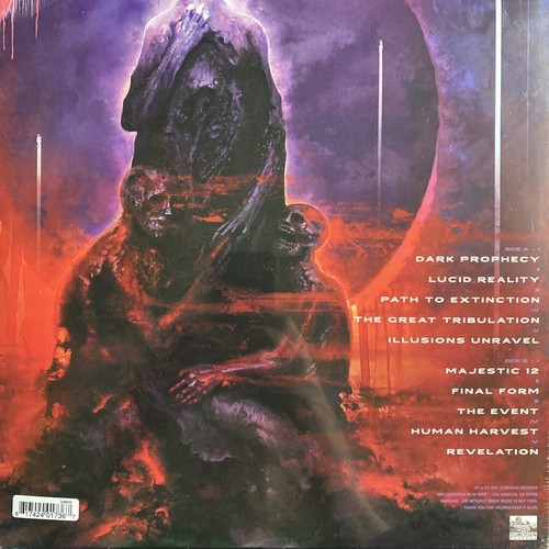 Oceano - Revelation. Ltd Purple Black Splatter Vinyl 12" LP Album NEW & SEALED - Picture 3 of 3