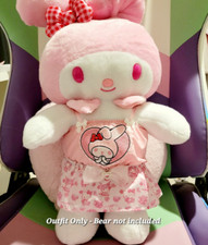 OUTFIT ONLY My Melody Build A Bear Fit Valentines Heart Kawaii Pink Sanrio Hello
