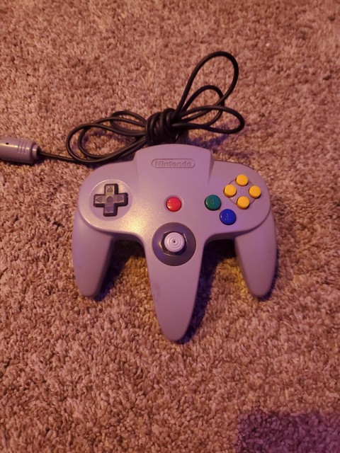 Nintendo 64 (NUS-005) Controller - Original Gray New thumbstick Tested