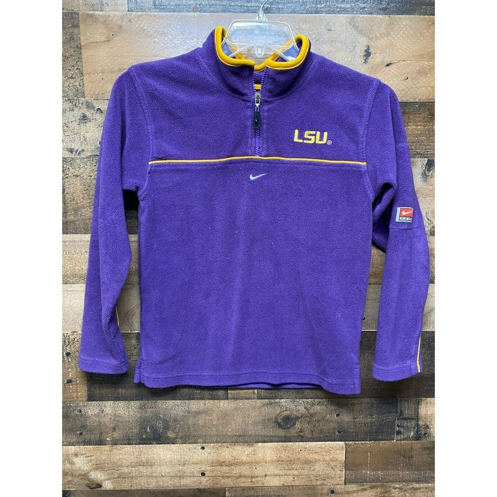 SACAI X NIKE Nike Team Giacca Donna LSU 1 4 Zip Taglia Media (12 14)