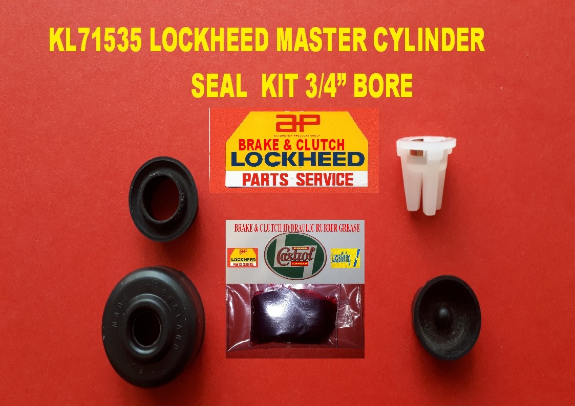 KL71535. NEW LOCKHEED MASTER CYLINDER KIT, 3/4" DIA eBay