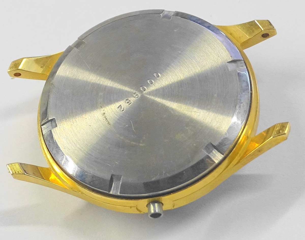 Boîtier Vide Montre LIP T013 - Plaque Or - Stock Des Années 1970 - Neuf Sans étiquette