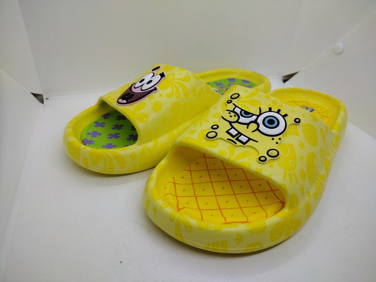 All yellow yeezy spongebob sandles Spongebob Yeezy Slides Adidas Yeezy Slides Spongebob  main image 3