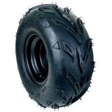 16x8-7 Tubeless Tire with Wheel Rim Front Rear Wheel 7x5" 3 Bolt for ATV Go-Kart